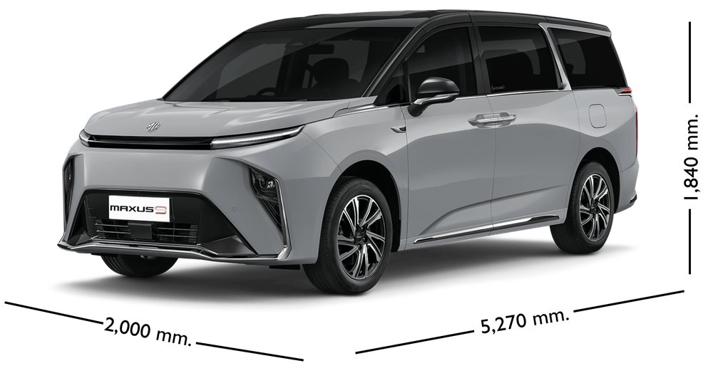 มิติรถ MG MAXUS 9