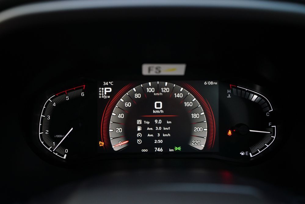 MU-X 2.2 Ddi MAXFORCE RS แดชบอร์ด