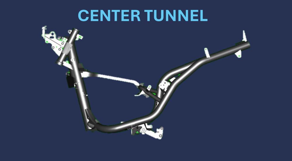 Yamaha Center Tunnel frame