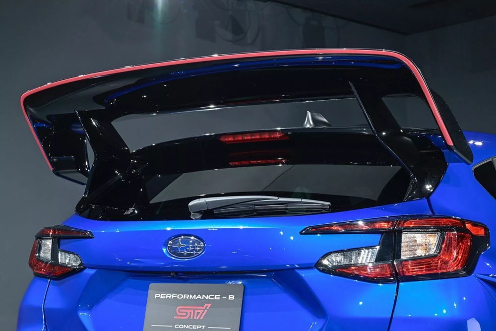 Subaru Performance-B STI สปอยเลอร์หลัง