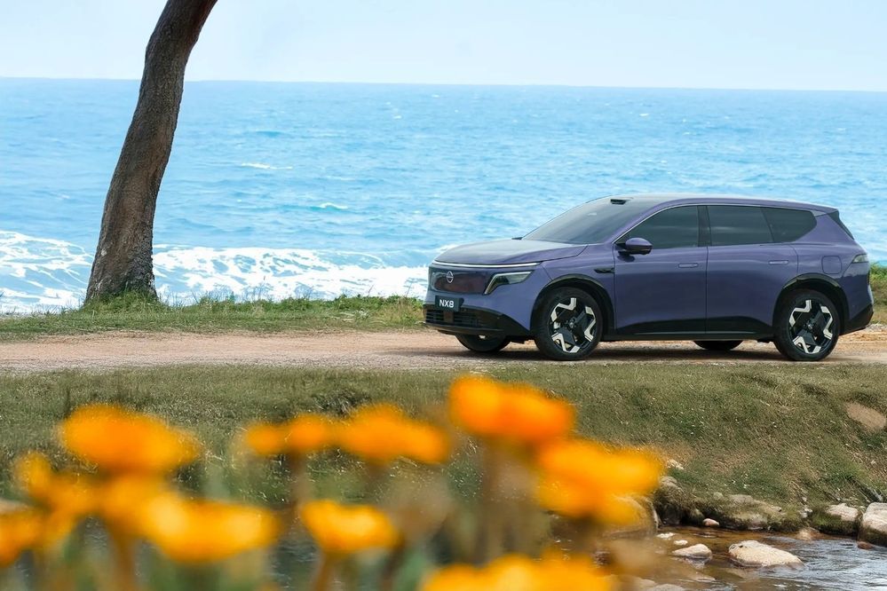 Nissan NX8 คันจริงด้านหน้า