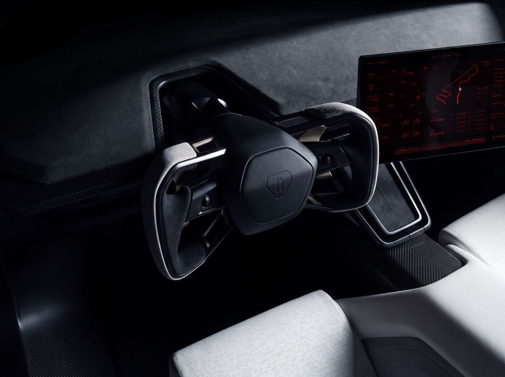 Tesla Roadster 2026 Steering wheel