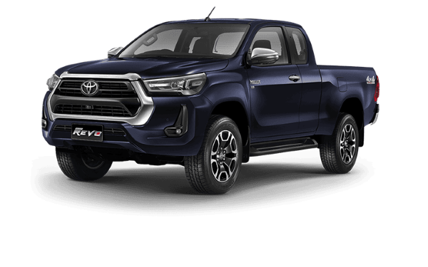 Hilux Revo Prerunner Smart Cab 2024 สี Dark Blue Mica