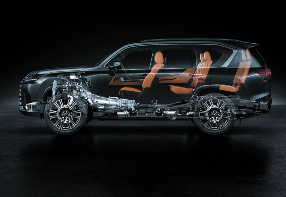 The All-new Lexus LX 500d 2025-2026 เครื่องยนต์