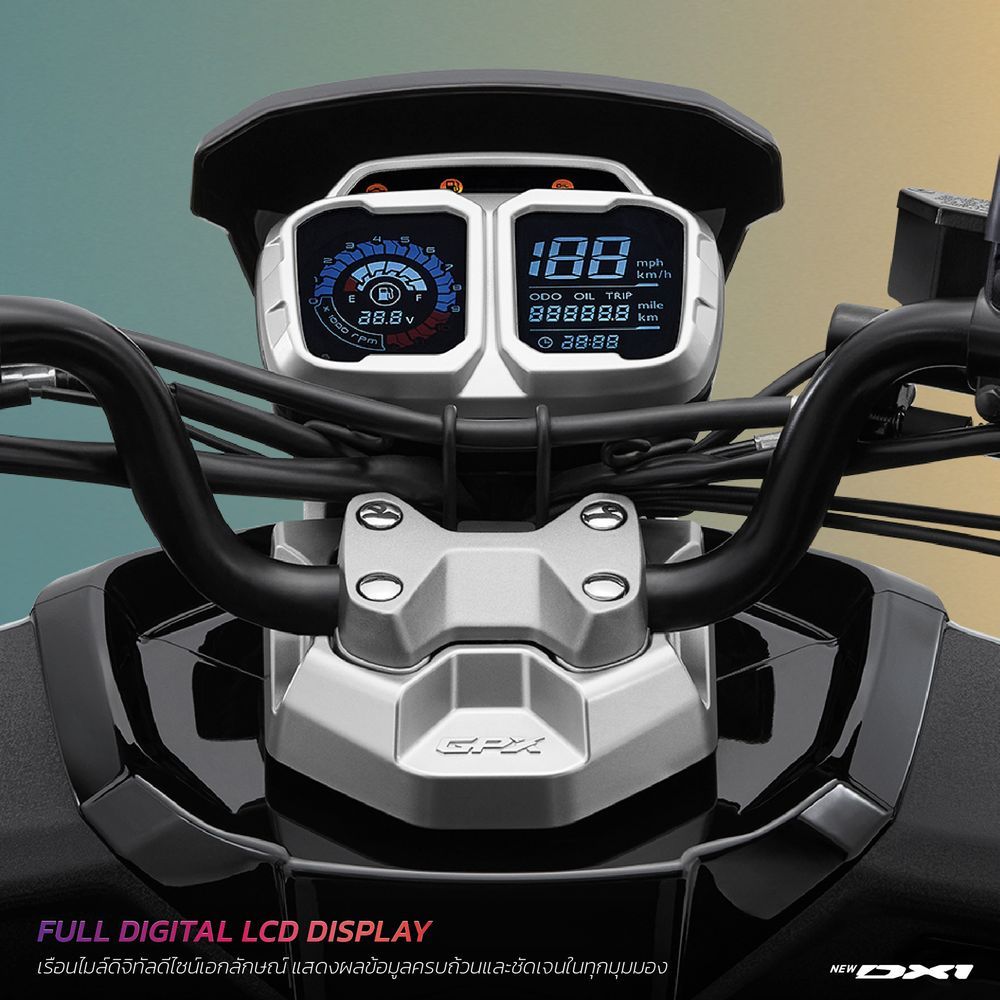 GPX DX1 เรือนไมล์