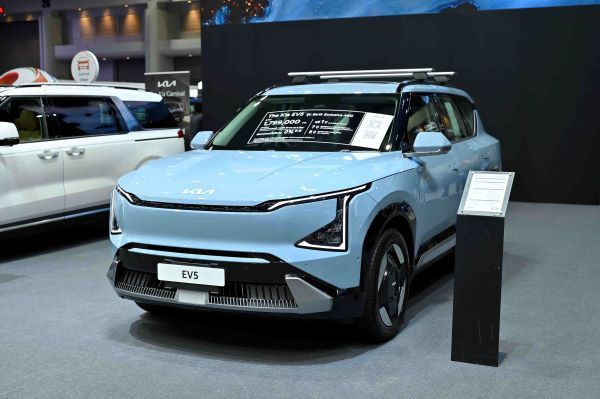 The Kia EV5 motor show 2026