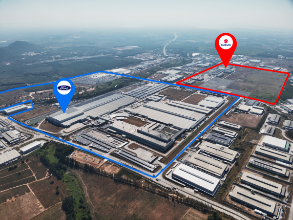 ที่เดิมไม่พอใส่ความแรง!! FORD ขยายลงทุนซื้อโรงงานซูซูกิระยอง รองรับแผนผลิตในอนาคต