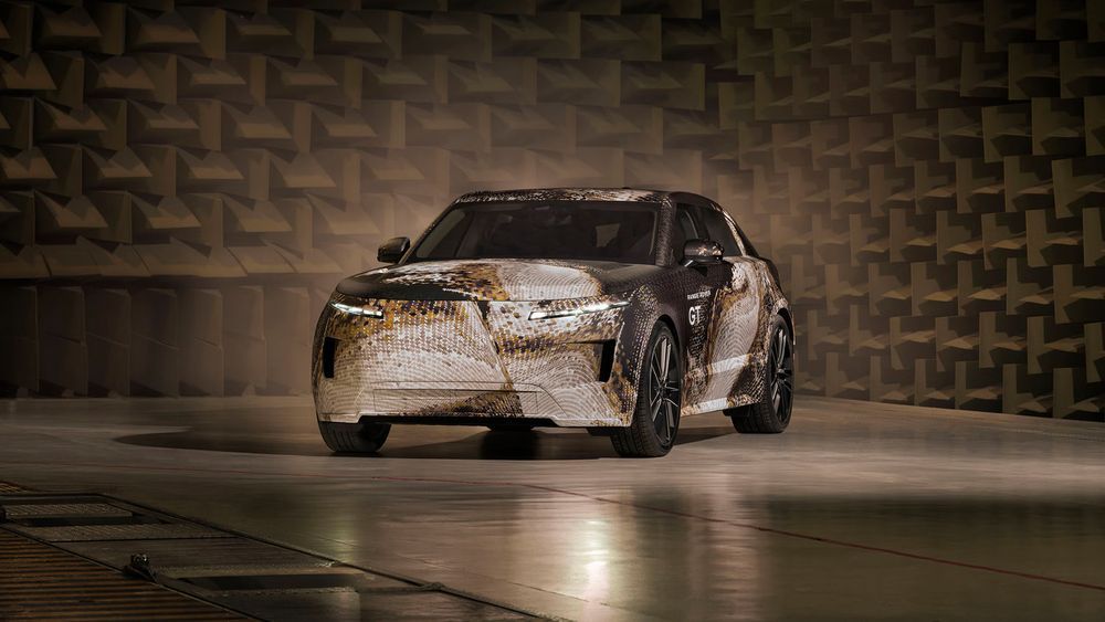Range Rover Electric GT ดีไซน์ด้านข้าง