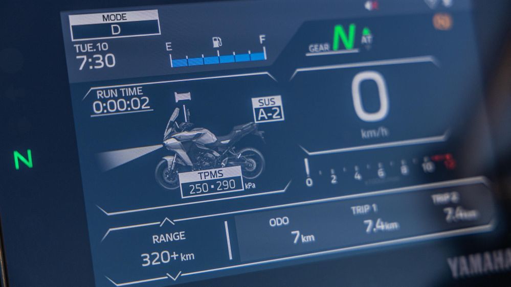 Yamaha TRACER 9 GT+ 2025 TPMS