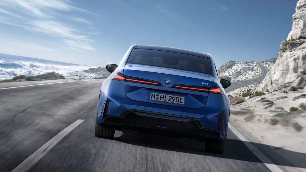 BMW i3 Neue Klasse ด้านหลัง