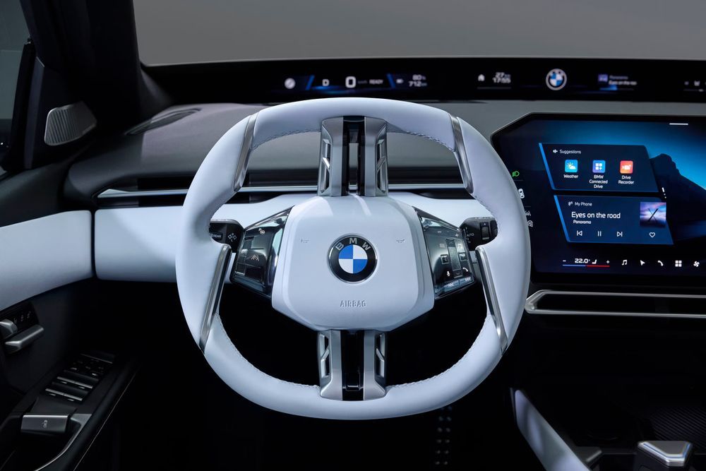BMW i3 Neue Klasse พวงมาลัย