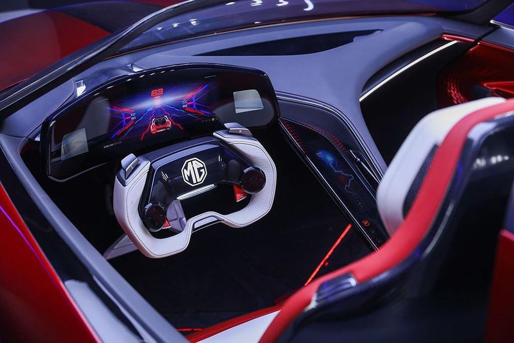 MG GO! Concept - ภายในห้องโดยสาร