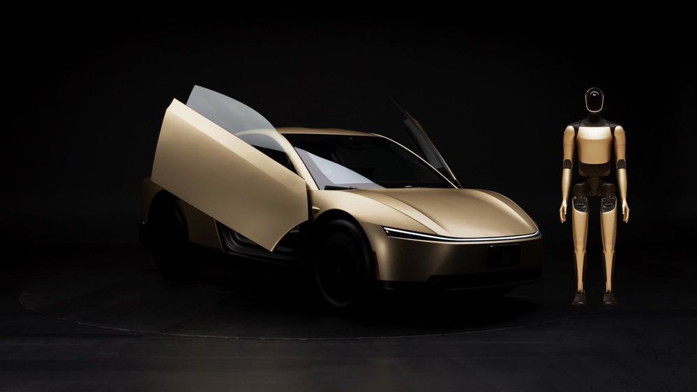 Tesla Cybercab and Optimus