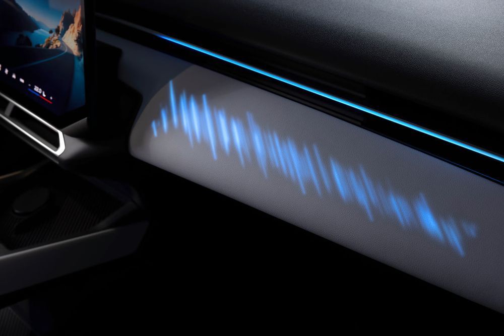 BMW i3 Neue Klasse ไฟ Ambient Light