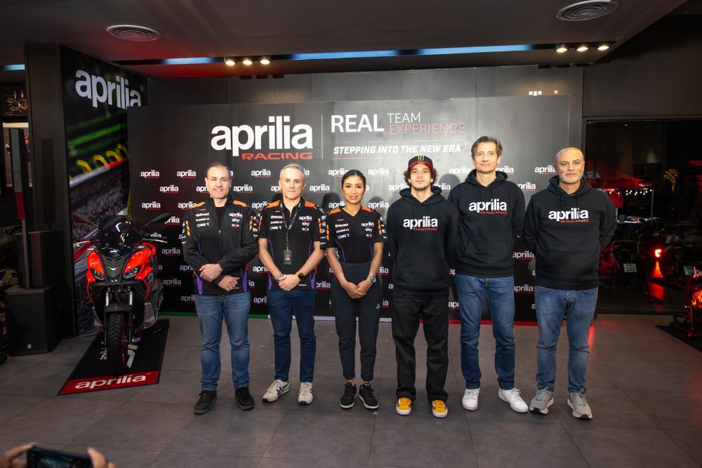 Aprilia Racing Team จัดงานเอ็กซ์คลูซีฟมีทติ้ง 2