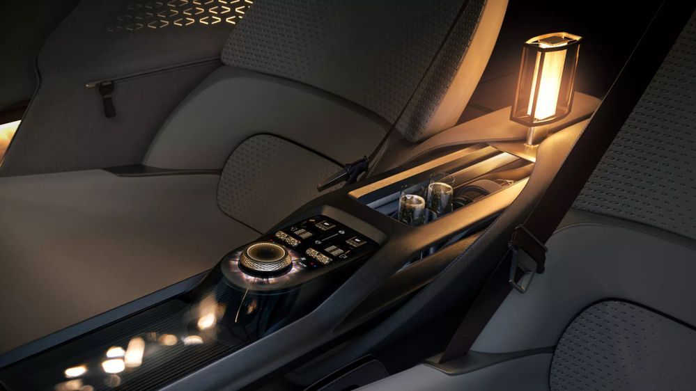 Bentley EXP 15 Concept แผงคอนโซลผู้โดยสาร
