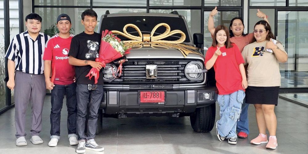 NEW GWM TANK 300 DIESEL ส่งมอบทะลุ 1,000 คันใน 2 เดือน