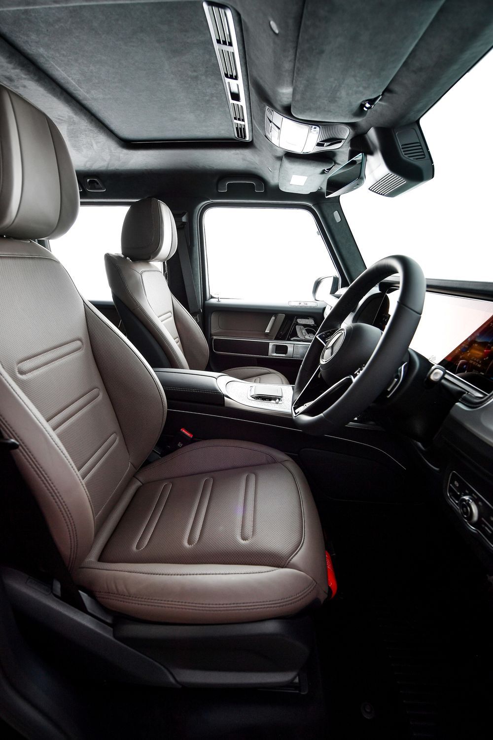 Mercedes-Benz G 450 d Vintage Look เบาะโดยสารตอนหน้า