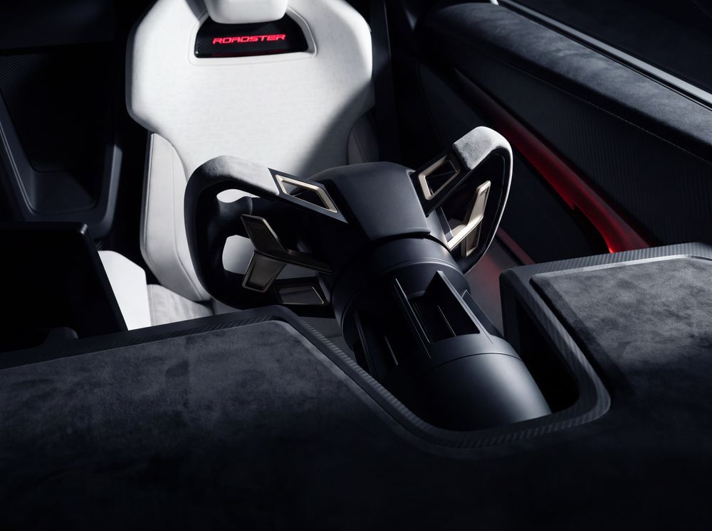 Tesla Roadster 2026 Steering wheel