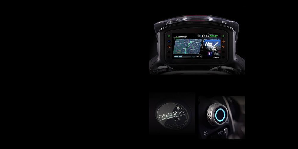 Honda E-VO Dashboard