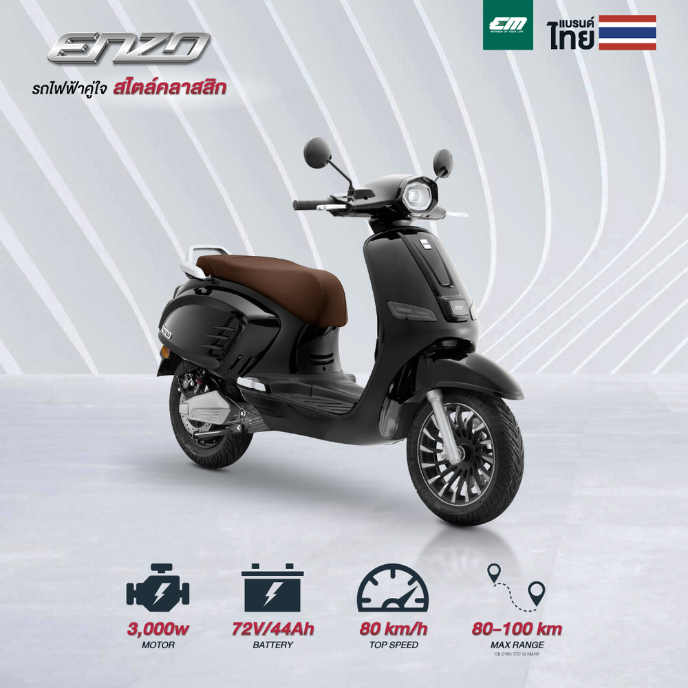 มอเตอร์ไซค์ไฟฟ้า EM Enzo