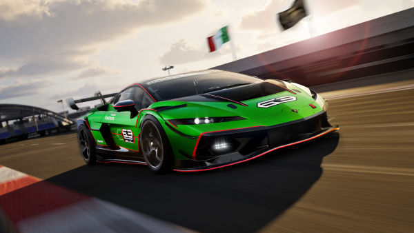 Lamborghini Temerario Super Trofeo 2025-2026 ด้านหน้า