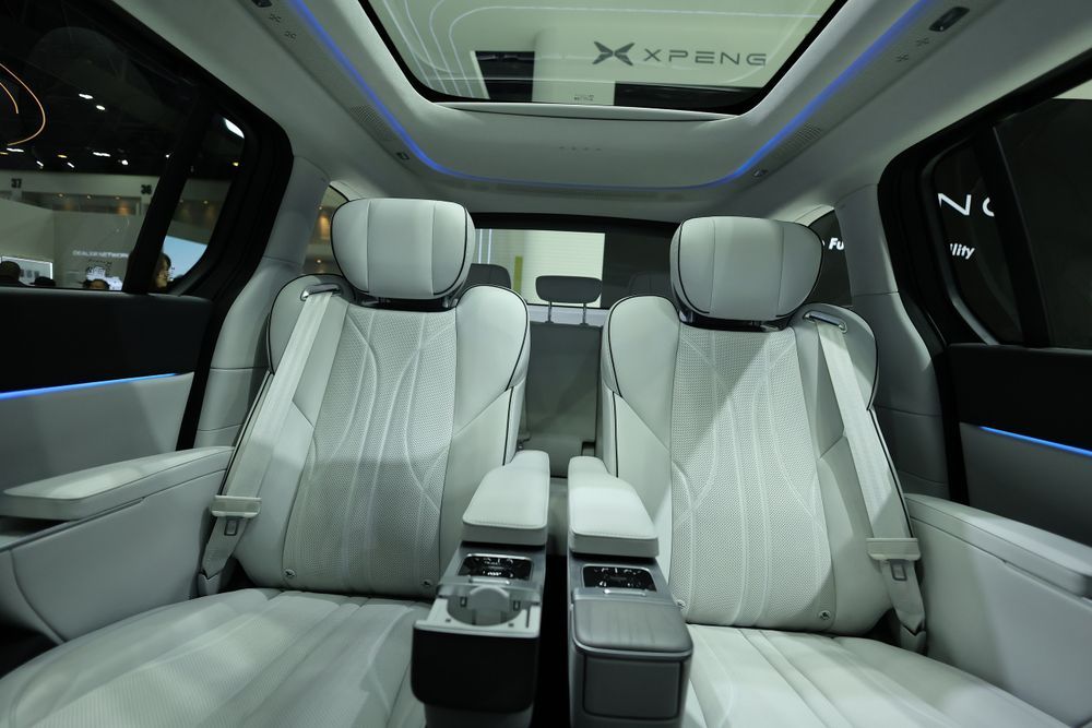 XPENG X9 Luxury Special Color Edition สีภายใน