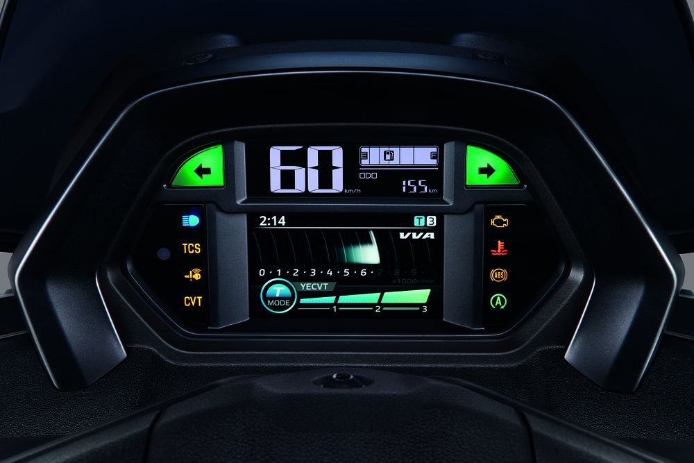 Yamaha NMAX Tech MAX Dashboard