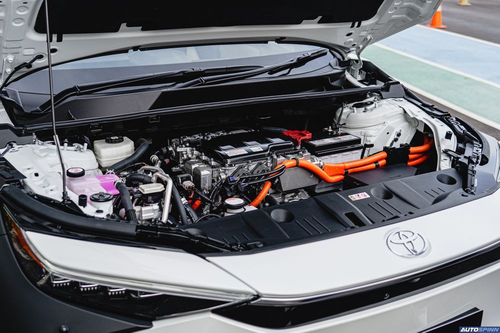 Toyota bZ4X Engine Room