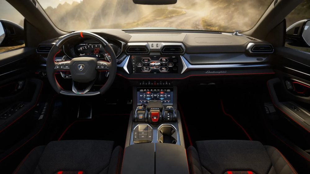 Lamborghini Urus Performante SE ภายในห้องโดยสาร