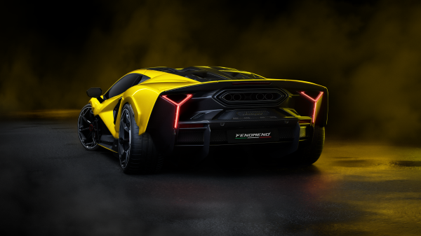 Lamborghini Fenomeno 2025 ด้านท้าย