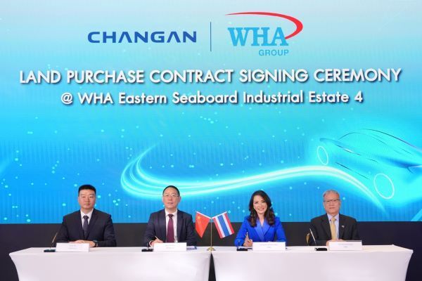 WHA and CHANGAN Land Purchase Contract Signing Ceremony