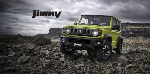 SUZUKI JIMNY 2026 สีเขียวมะนาว