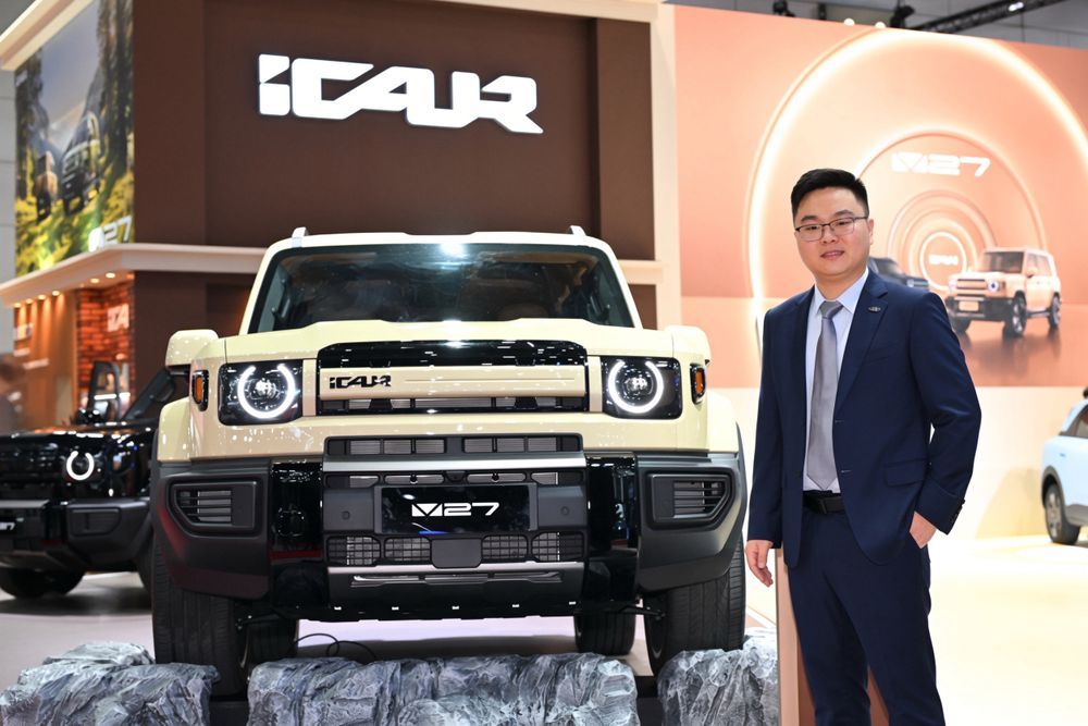 เปิดตัว iCAUR V27 REEV