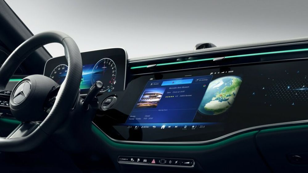 เผยทีเซอร์ Mercedes-Benz E-Class 2024 มีจอ Superscreen เล่น Tiktok ได้-ถ่ายเซลฟี่เพลิน