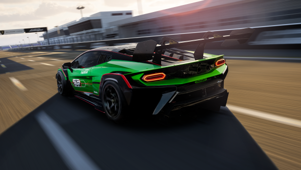 Lamborghini Temerario Super Trofeo 2025-2026 ด้านหลัง