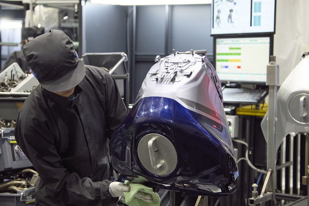 Yamaha Painting Factory Japan