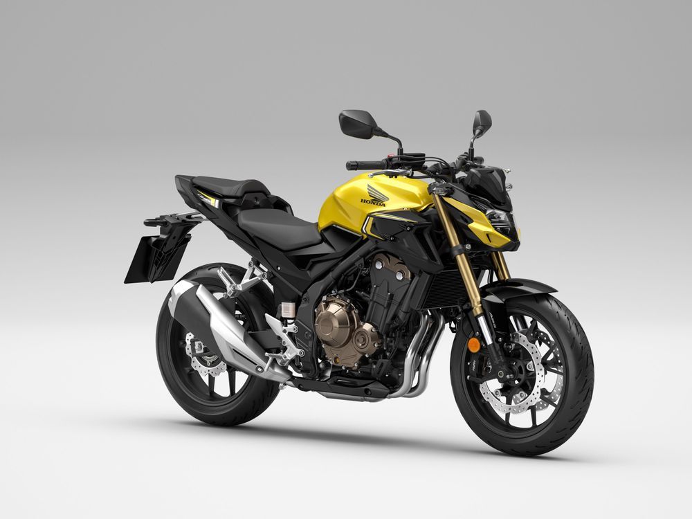 2022 Honda CB500F สี Pearl Dusk Yellow