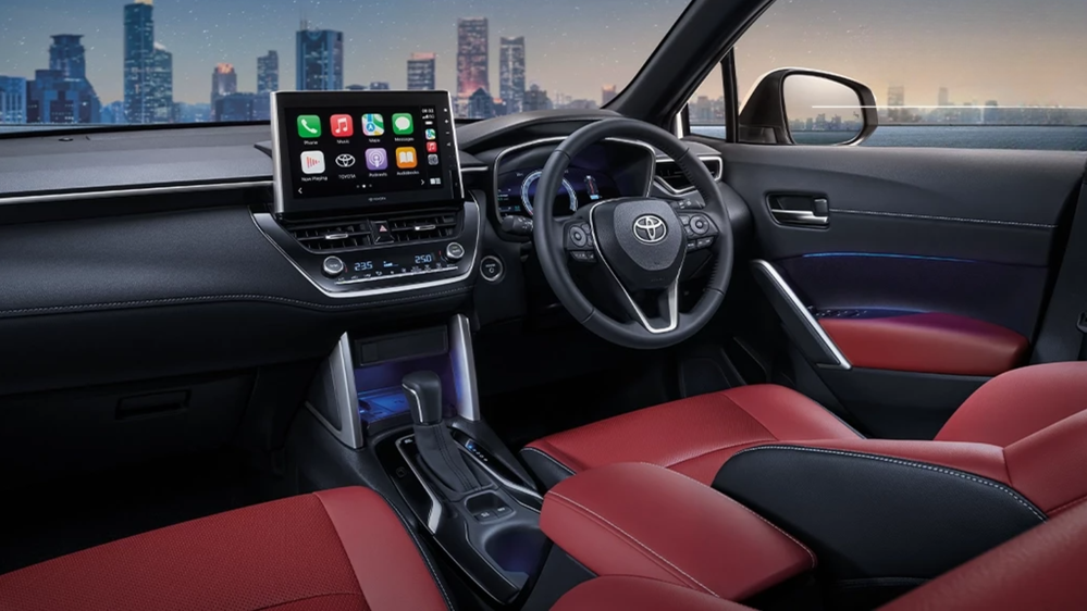 ภายใน Toyota Corolla Cross