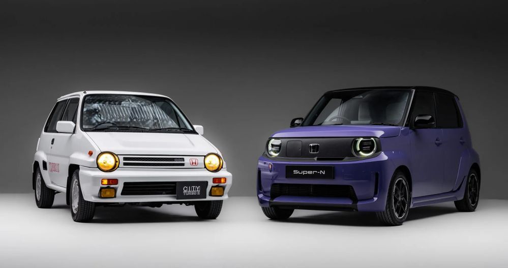 Honda N-ONE e: และ Honda City Turbo II 1980