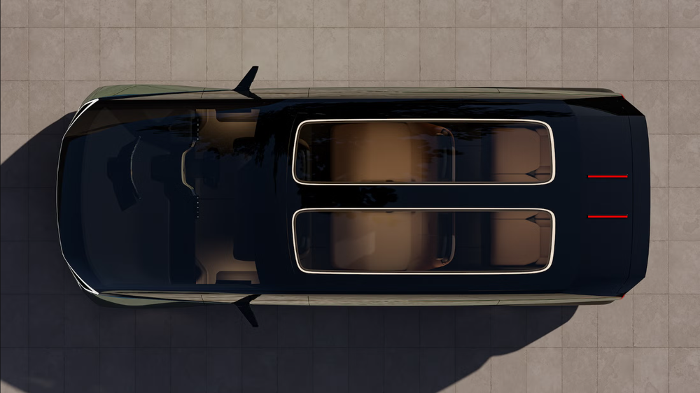 Lexus LS (Luxury Space) หลังคา