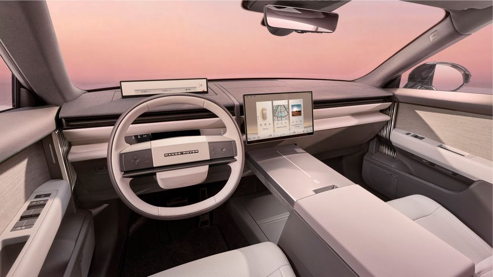 Range Rover Electric GT ภายในห้องโดยสาร