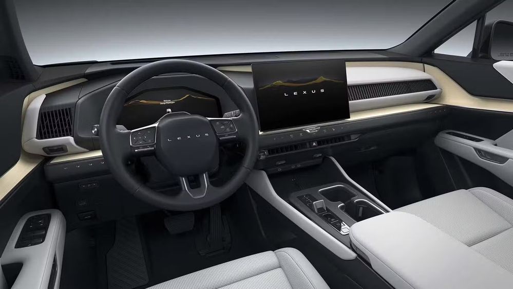 Lexus TZ ภายในห้องโดยสาร