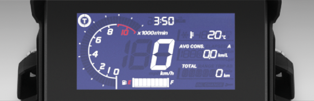 Honda ADV350 dashboard
