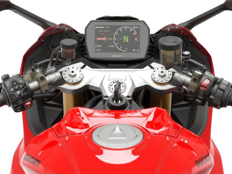 Ducati Panigale V2 2025 TFT Screen