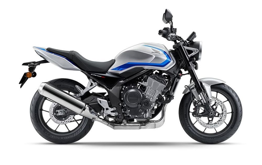 Honda CB400 Super Four 2026 White Blue