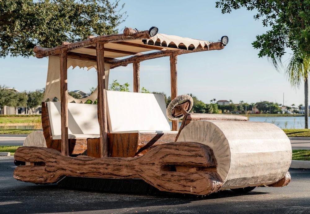 Fred Flintstone Golf Cart 2025