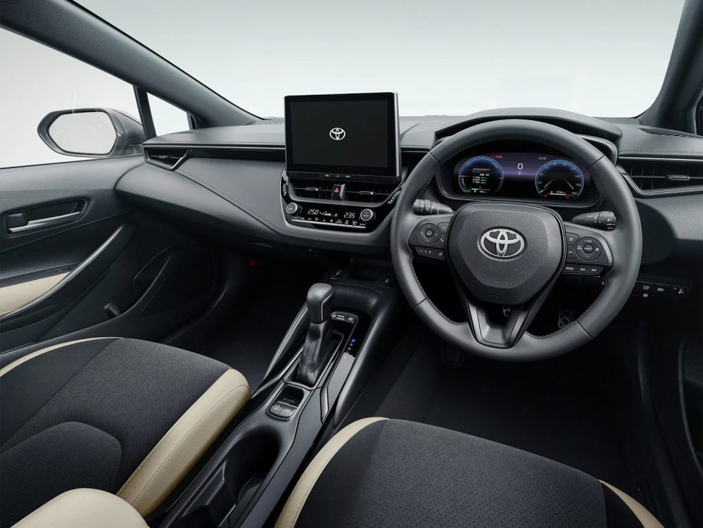 Toyota Corolla Sport G Z Active Elegance ภายในห้องโดยสาร