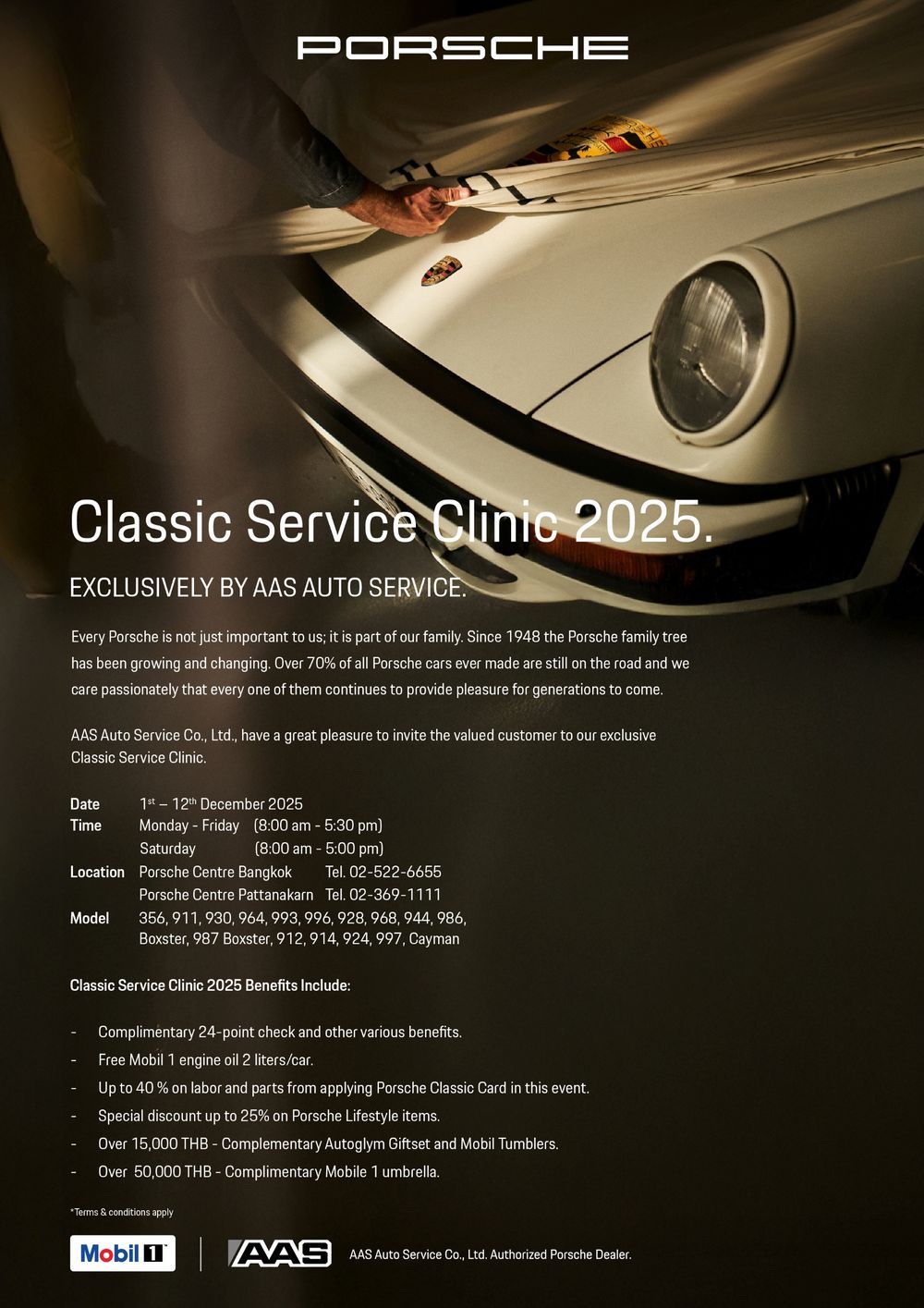 Certified Porsche Classic Technician