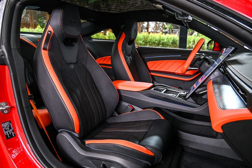 NETA GT EV Sport Car interior